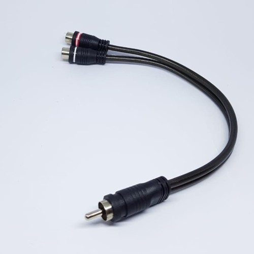 Foto Produk Kabel RCA - 2 cewek 1 cowok - Panjang 25cm - Merk Conra dari JayaManggala