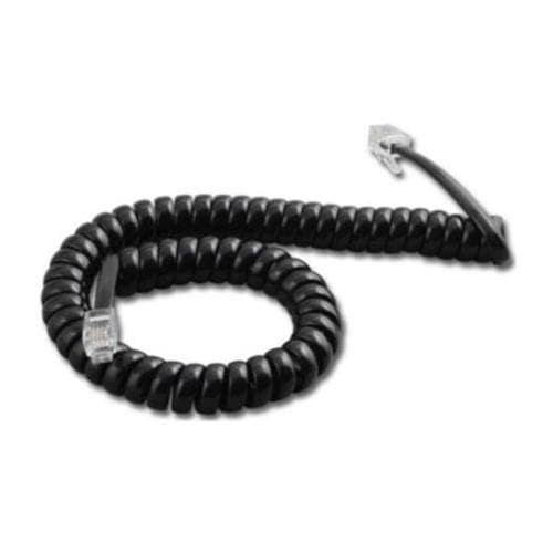 Foto Produk Kabel telpon Spiral / Kabel Headset Telepon Black dari Jamur Store