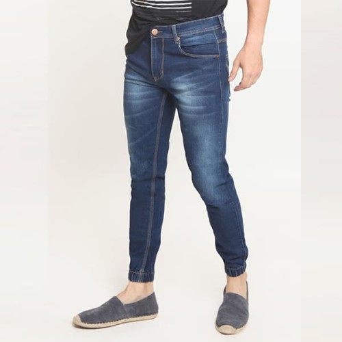 Foto Produk 2Nd RED Jogger Jeans Pria Biru Tua Bahan Elastis 112606 - Navy, 33 dari 2nd RED Jeans