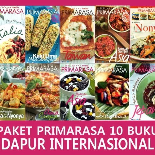 Jual PAKET SUPER HEMAT 10 BUKU DAPUR INTERNASIONAL Jual PAKET SUPER HEMAT 10 BUKU DAPUR INTERNASIONAL