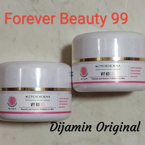 Foto Produk Kitoderm Vit B3 Gel - pencerah / pemutih bekas jerawat dari Forever Beauty 99