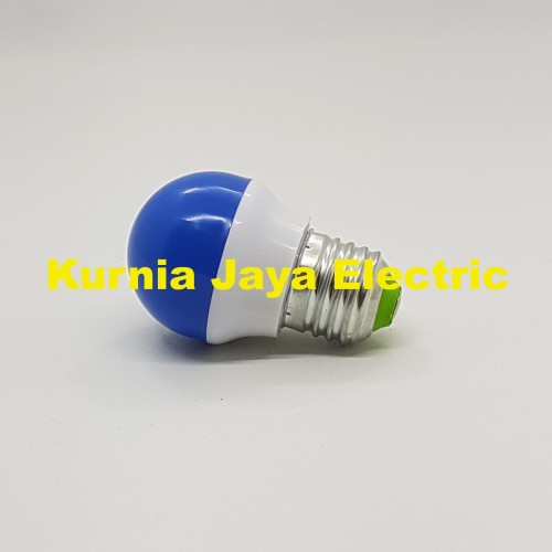 Foto Produk Lampu PingPong 1W Warna Biru Bulb Bohlam Tidur LED E27 220V dari Kurnia Jaya Electric