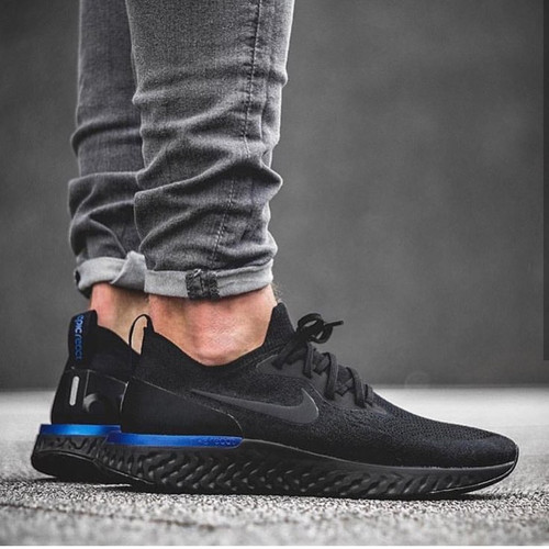 Foto Produk Sepatu Snekaer Nike Epict React Flyknit Black Pria dari graceshoesid