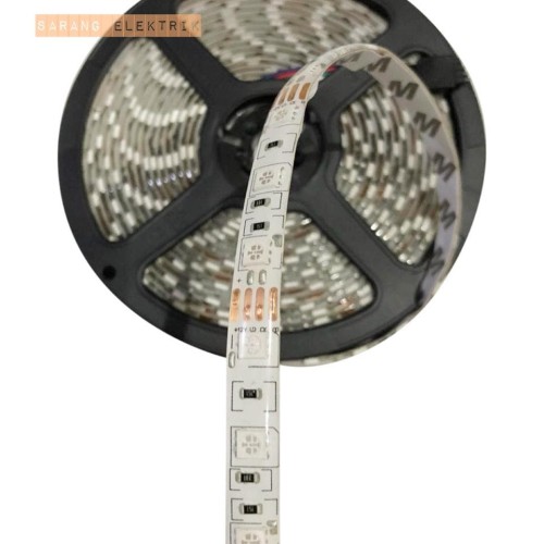 Foto Produk Led Strip RGB SMD 5050 IP44 Dc 12V Outdoor Waterproof 5M / 5Meter dari GrosirAksesorisFashion