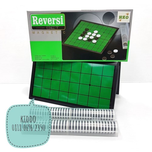 Foto Produk Othello - permainan reversi - papan magnet dari Kiddo-MainanBajuAnak