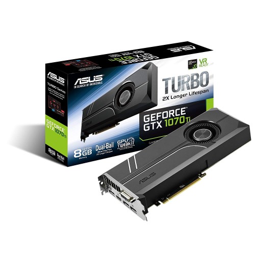 Foto Produk VGA ASUS GeForce GTX 1070 TI 8GB GDDR5 Turbo Edition dari ELITUS GAMING