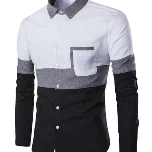 Foto Produk CASPER BAJU KEMEJA POLOS PRIA LENGAN PANJANG KEMEJA FORMAL COWOK - Putih, M dari FortKlass