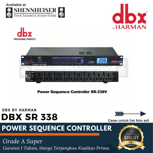 Foto Produk Promo Power Squencer Controller DBX SR 338 Bergaransi dari Shennheiser Shop