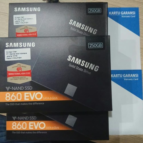 Foto Produk SSD Samsung EVO 860 250GB / EVO 860 250GB 2.5" dari t_pedia pc