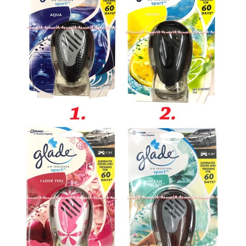Jual Glade Air Freshener Sport Pengharum Ruangan Mobil 60hari Parfum Mobil Jakarta Barat Dz World Tokopedia