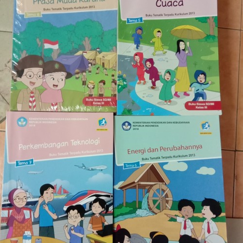 Foto Produk Paket Buku Tematik SD kelas. 3 Semester 2 Tema. 5,6,7,8 dari Giri Pustaka