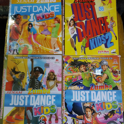 Foto Produk VCD Ekonomis Original SENAM ZUMBA JUST DANCE KIDS . 1 PAKET 4 JUDUL . dari TB Cantika