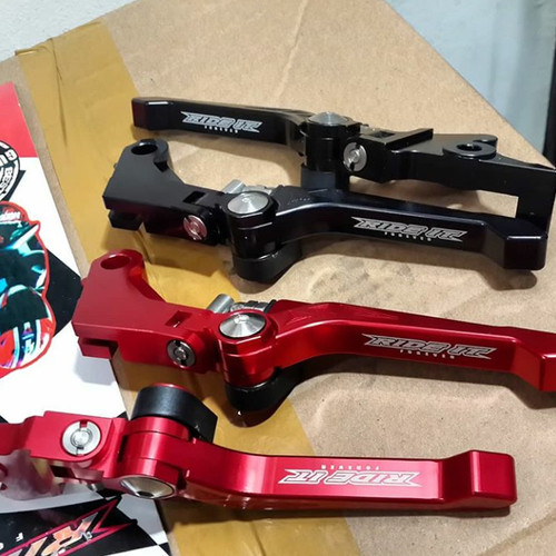 Foto Produk HANDLE KOPLING DAN REM DEPAN MODEL LIPAT MERK RIDE IT HONDA CRF 150 L dari BDGXGEAR
