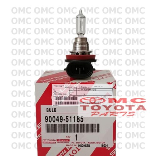 Foto Produk Bohlam H16 Fog Lamp Foglamp Kabut Avanza Xenia Agya Ayla Rush Cayla dari OMC Toyota Part