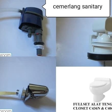 Jual Alat Kloset Toto Set C436n Spare Part Tangki Toto C 436 N Komplit Jakarta Selatan Cs Cemerlang Sanitary Tokopedia
