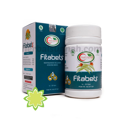 Foto Produk Kapsul Fitabets Naturafit, Obat Herbal Diabetes / Kencing Manis dari Pusat Herbal Sunnah
