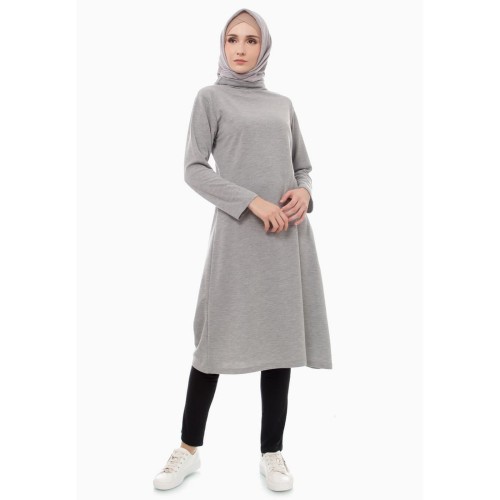 Foto Produk Mybamus Plain Turtleneck Tunic Misty M14593 R82S4 dari Mybamus Official