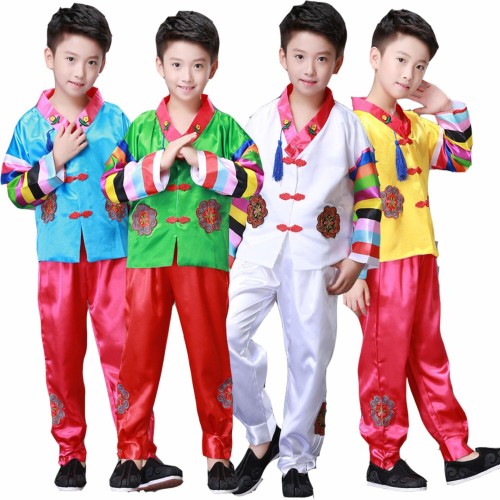 Foto Produk KOREAN Hanbok boy baju tradisional korea kostum anak balita dari Baby Angeline Shop