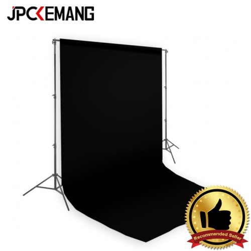 Foto Produk BD Paper Background Black 2.72m X 11m dari JPCKemang