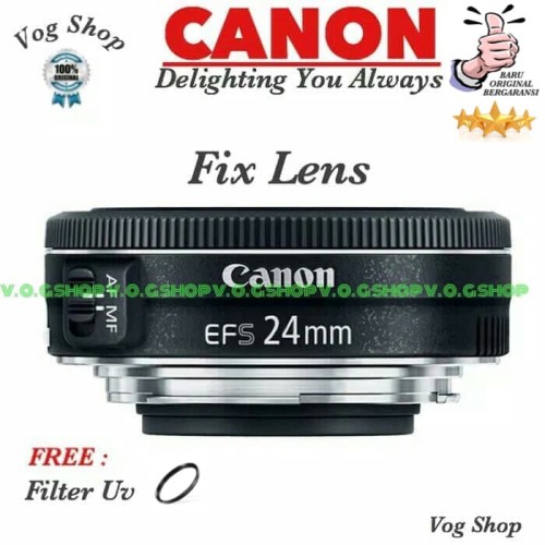 Foto Produk Lensa Fix Canon EFS 24MM F/2.8 STM dari Mugi Mugi Laris