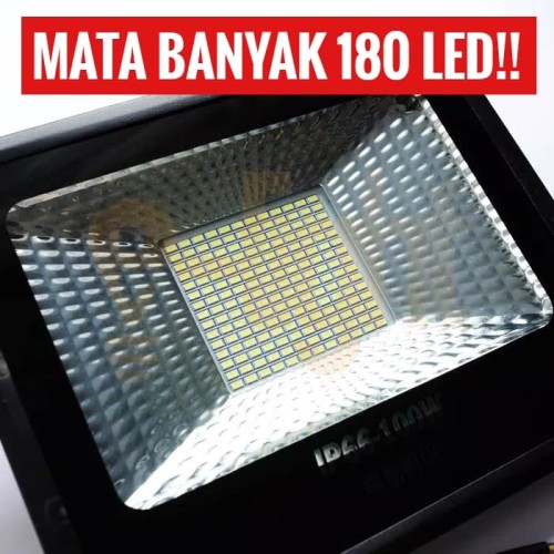 Foto Produk Lampu Sorot tembak LED 100 Watt Mata banyak 180 Mata LED FLOODLIGHT dari CV ELECTRO