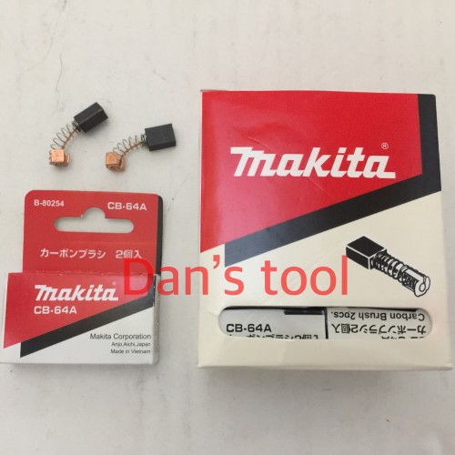 Foto Produk Carbon Brush MAKITA CB 64 A / ARANG / Spul / Sepul / Bostel / kul dari DANs Tools