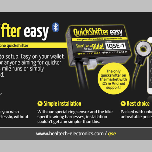 Foto Produk healtech easy quickshifter + wiring harness kit for kawasaki and honda dari Zerografix Custom