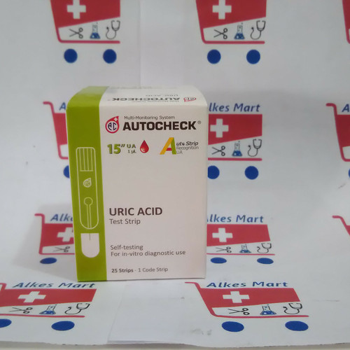 Foto Produk Autocheck strip asam urat uric acid dari ALKES MART