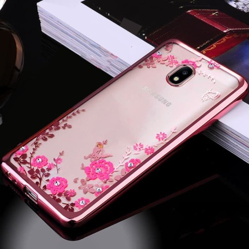 Foto Produk Flower Softcase For Samsung J7 PRO / J7 2017 dari importking