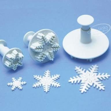 Foto Produk Cetakan salju,plunger snowflake, fondant, kue kering,dekor isi 3ukuran dari Just Me Shop