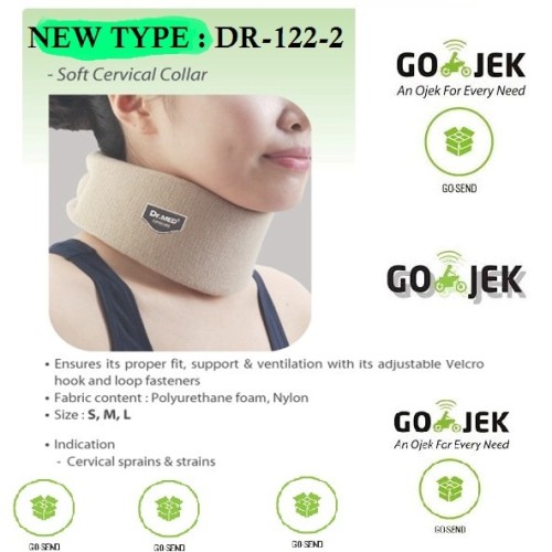 Foto Produk Dr. MED (DR-122-1) Soft Cervical Collar - S dari Gerai Medica