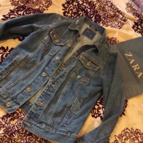 jaket jeans zara