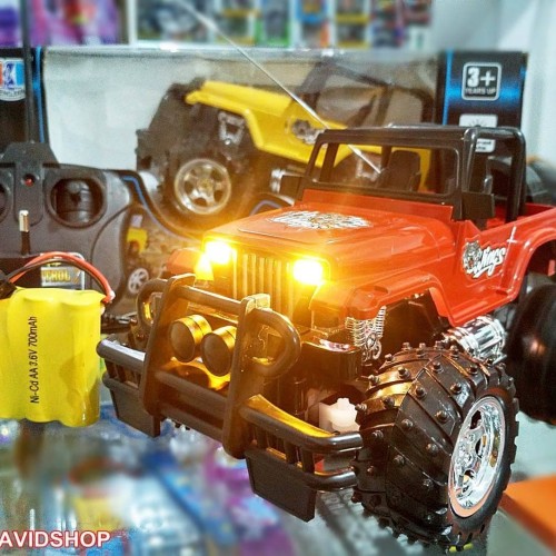 Jual New Rc Jeep King Baterai Charge Mobil Jeep Remot Control Baterai Cas Kebon Jeruk Purnomo Toys Tokopedia