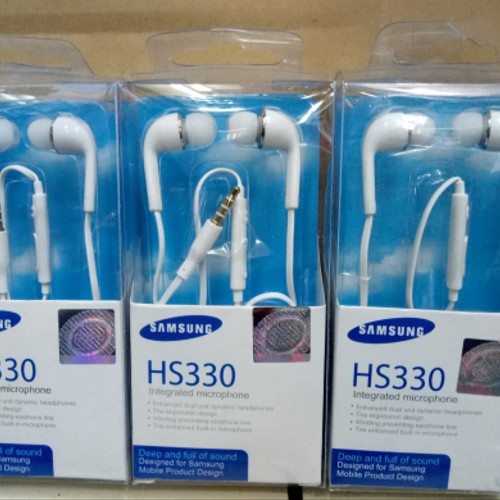 Foto Produk handsfree headset samsung S4 ori earphone Hs330 samsung dari vivan cell