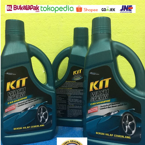 Foto Produk KIT Wash and Glow car shampoo sampo mobil dengan busa pembersih 1 Ltr dari CAKRA DEWA