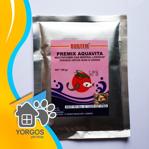 Foto Produk Boster Premix Aquavita Multivitamin Ikan dari Anugerah PS