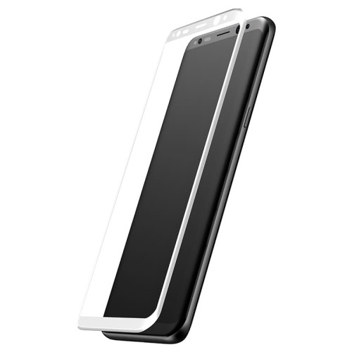Foto Produk Baseus 3D Arc Tempered Glass Film For SAMSUNG Galaxy S8 Plus - Putih dari Cute Agassi