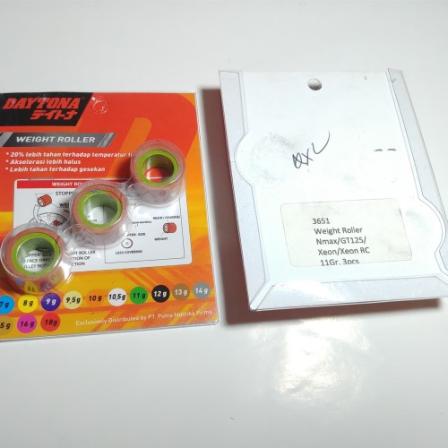 Foto Produk Roller Nmax Aerox 155 Xeon Soul Gt 125 Mio M3 Fino 125 Daytona 11 Gram dari Lestari Motor 2