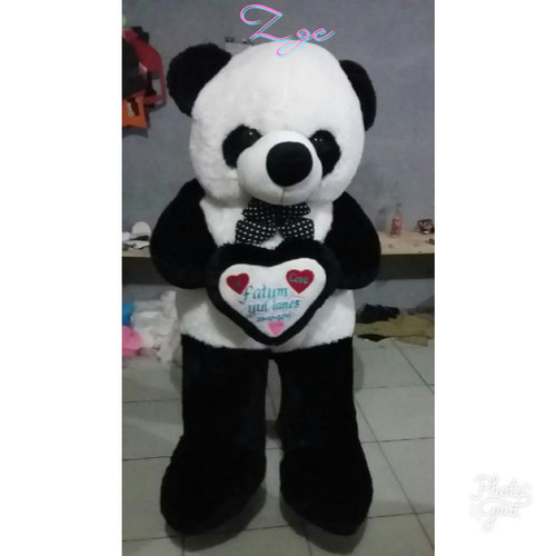 Foto Produk BONEKA BAGUS FREE UKIR NAMA PANDA JUMBO dari ZALFA GROSIR BONEKA