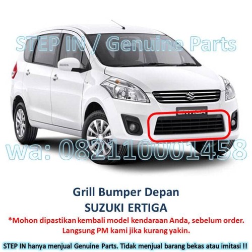 Foto Produk Grille Lower Bumper Grill Ram Bemper bawah SUZUKI ERTIGA baru asli dari Step in