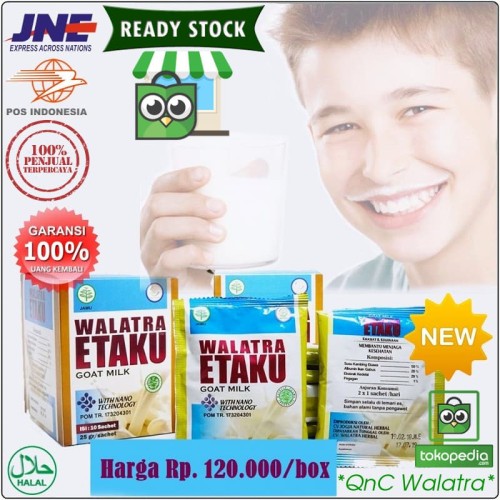 Foto Produk Susu Kambing Etawa - Walatra Etaku Goat Milk 100% ASLI Original dari QnC Walatra