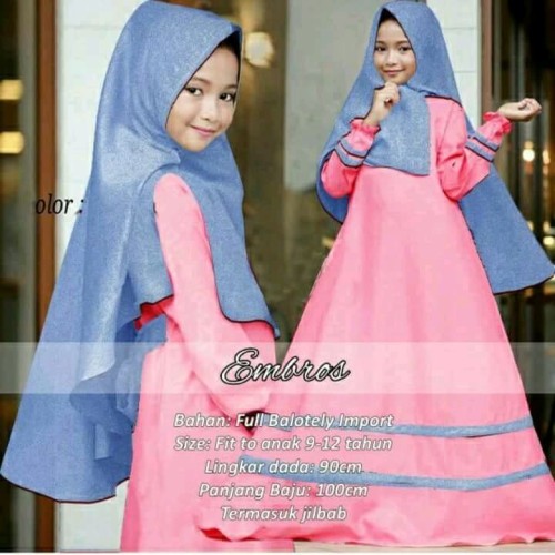 Foto Produk Gamis anak dari fanyafriantyallshop