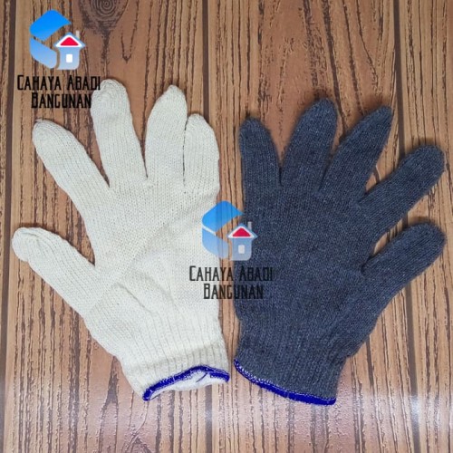 Foto Produk Sarung Tangan Benang 5 Sarung Tangan Tukang Kerja Kain Proyek dari Cahaya Abadi Bangunan