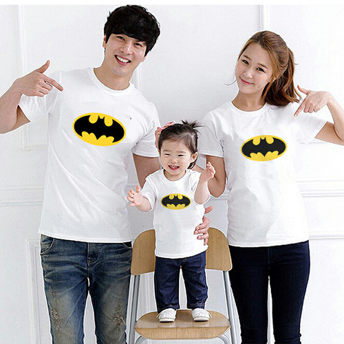 Foto Produk Kaos Couple Family Logo Batman dari lysinshop