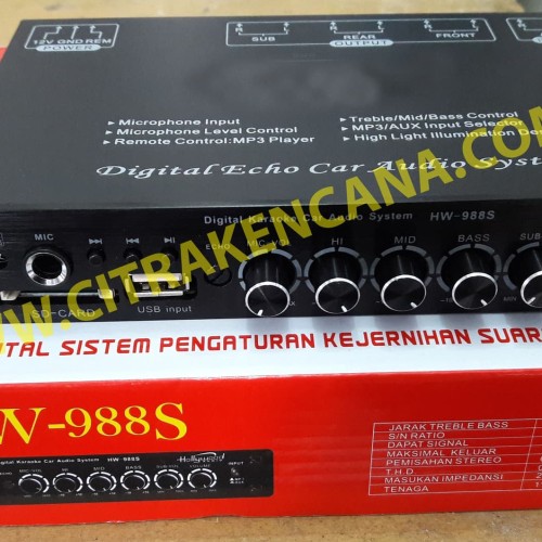 Foto Produk AMPLIFIER KARAOKE MOBIL dari CITRA KENCANA