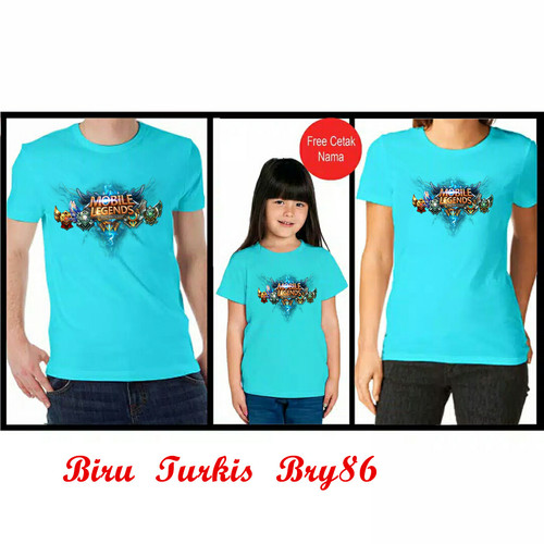 Foto Produk Kaos Couple Family Monile Legends dari lysinshop