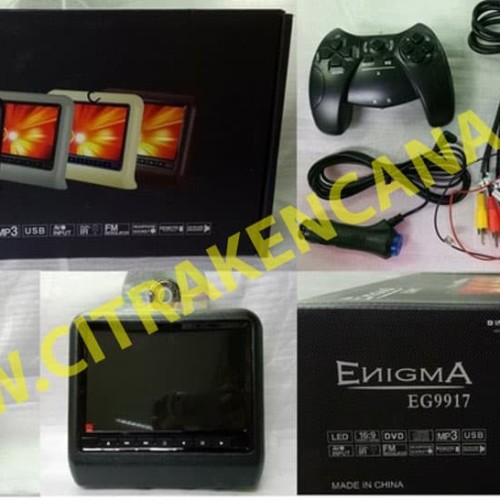Foto Produk HEADREST DVD MONITOR CLIP-ON ENIGMA dari CITRA KENCANA