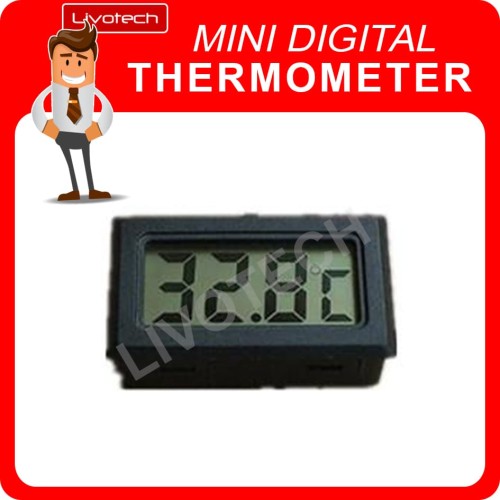 Foto Produk Digital Mini Thermometer/Termometer Ruangan Elektronik Termurah Suhu dari LIVOTECH