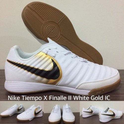 nike tiempo futsal white