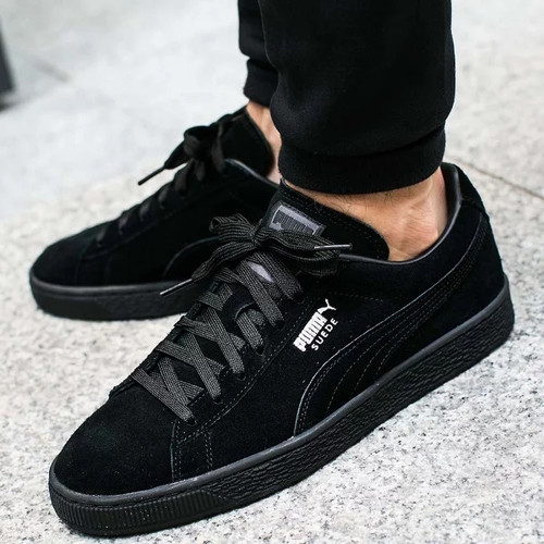 puma suede classic dark shadow